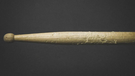Baguette de batterie en bois