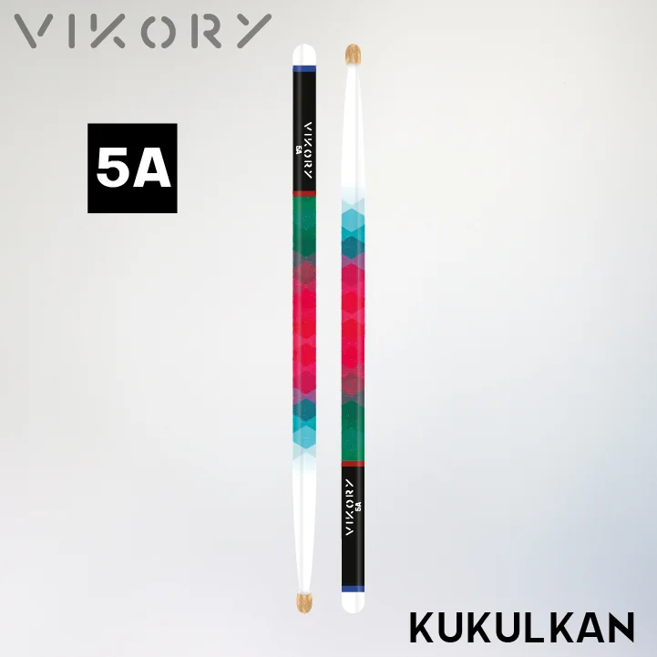 Baguettes de batterie VIKORY KUKULKAN 5A
