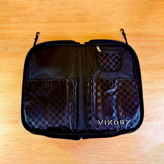 VIKORY Sac 10 paires de baguettes de batterie