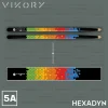 Design des baguettes de batterie VIKORY HEXADYN 5A