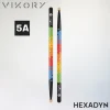 Baguettes de batterie VIKORY HEXADYN 5A