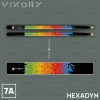 Design des baguettes de batterie VIKORY HEXADYN 7A