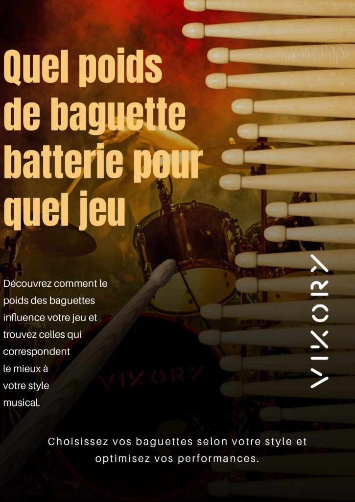 Which drum stick weight for which set?