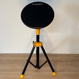 Pack Trépied + Pad d’Entraînement Vikory noir (8″)