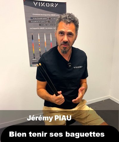 COURS :: Bien tenir ses baguettes de batterie
