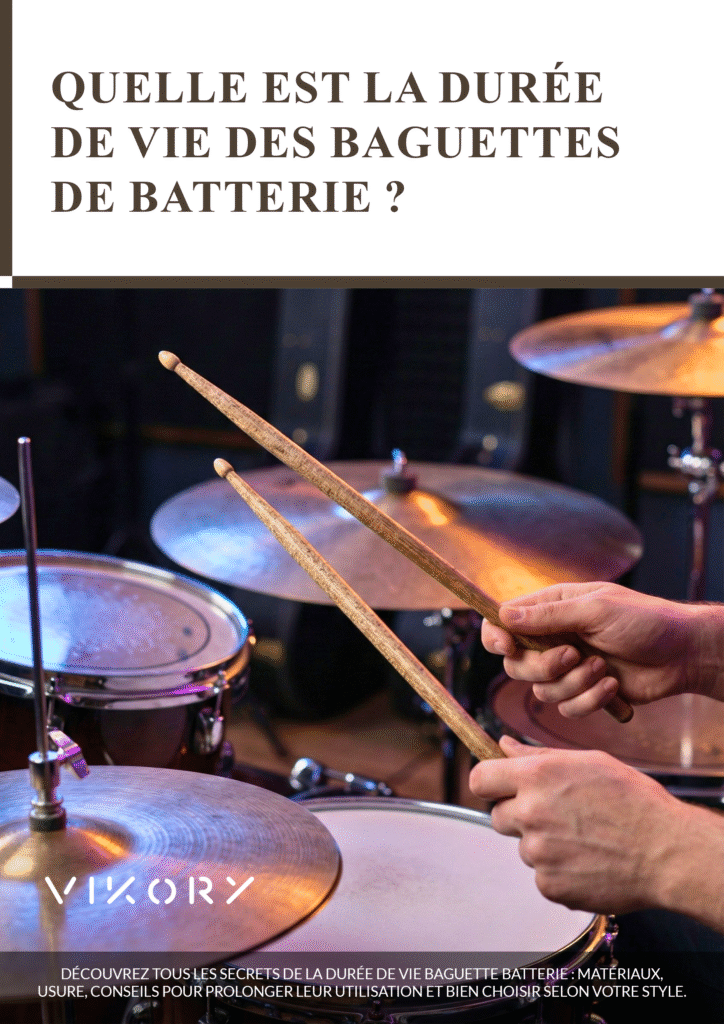 Quelle est la durée de vie moyenne d’une baguette de batterie